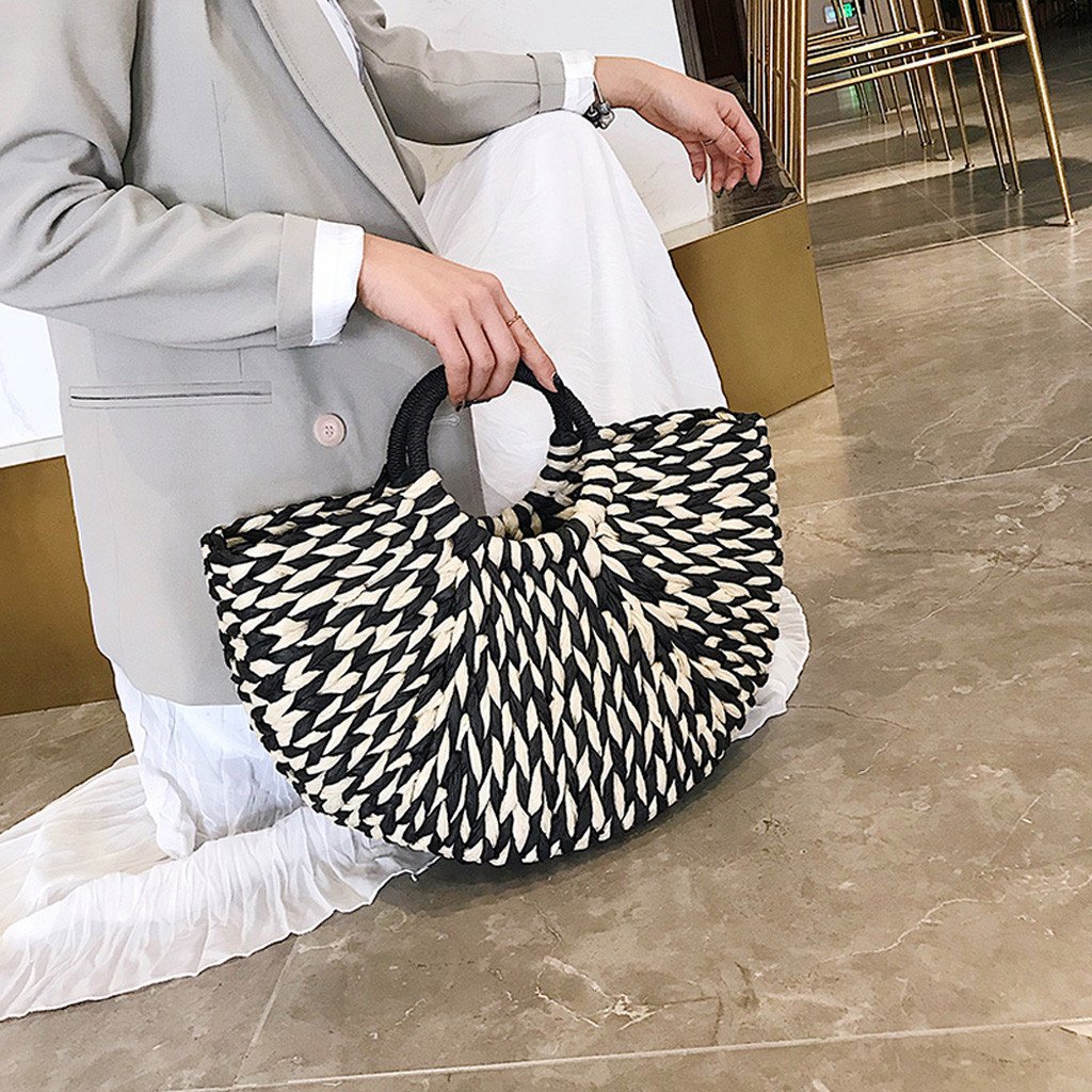 Rattan Straw Bag